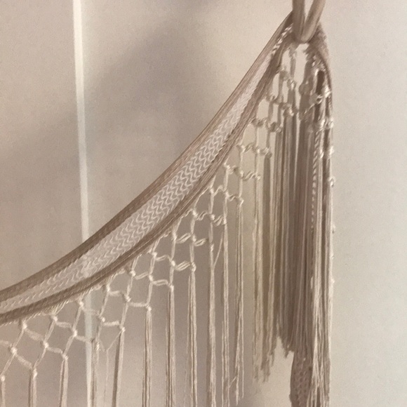 BNWT EASTNWEST LABEL FRINGE BRALETTE TOP M - Picture 3 of 7